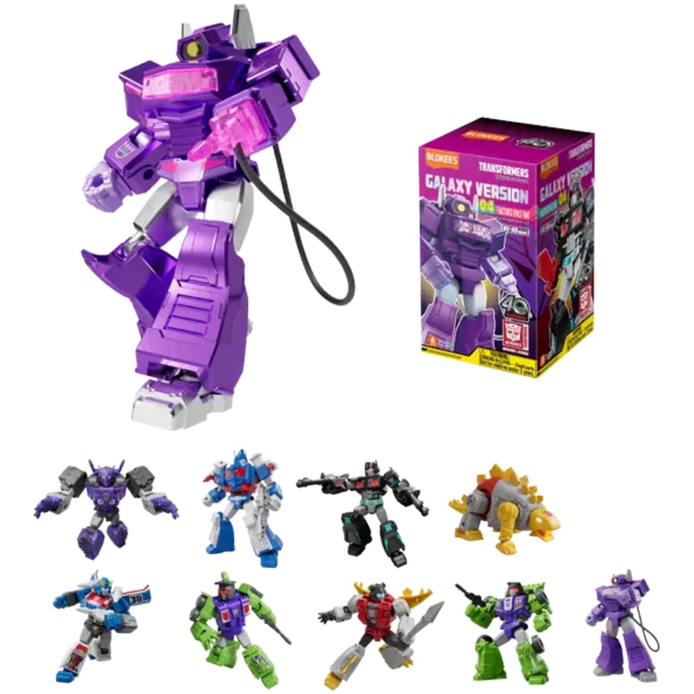Blokees Unisex Multicolor Transformers Galaxy Version 04 Action Figure - Image 2