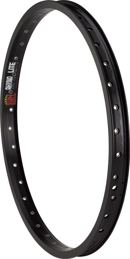 Sun Ringle Rhyno Lite XL Rim - 20, Ободок, Черный, 36H, Фиксатор, Клапан Шредера