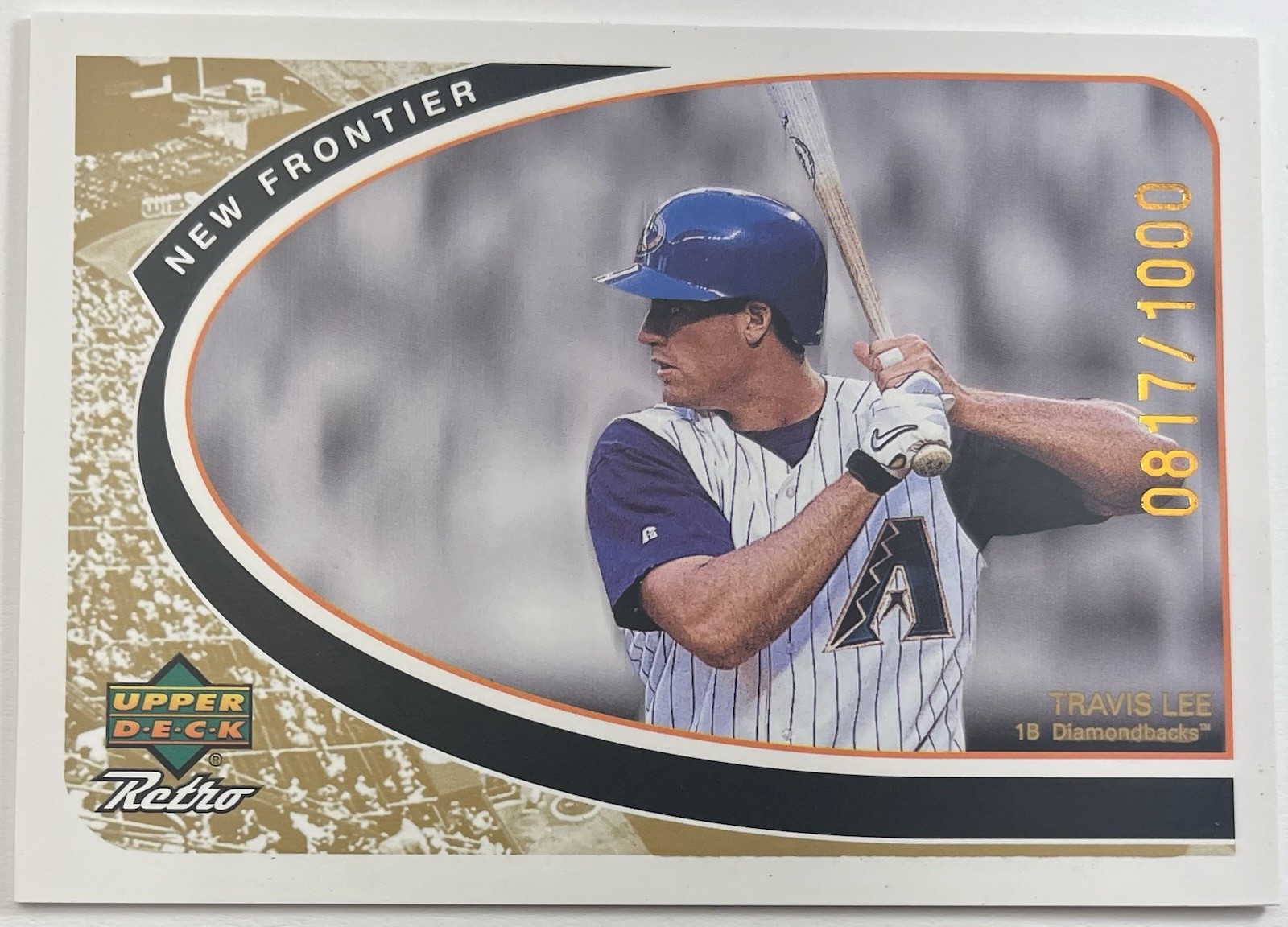 1998 Upper Deck Retro Diamondbacks Travis Lee New Frontier /1000 #NF3