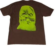 Travis Scott T Shirt L Brown JackBoys 2 A2 Tee NEW *spots