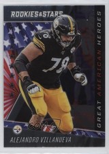 2020 Panini Rookies & Stars Great American Heroes Alejandro Villanueva 2s2