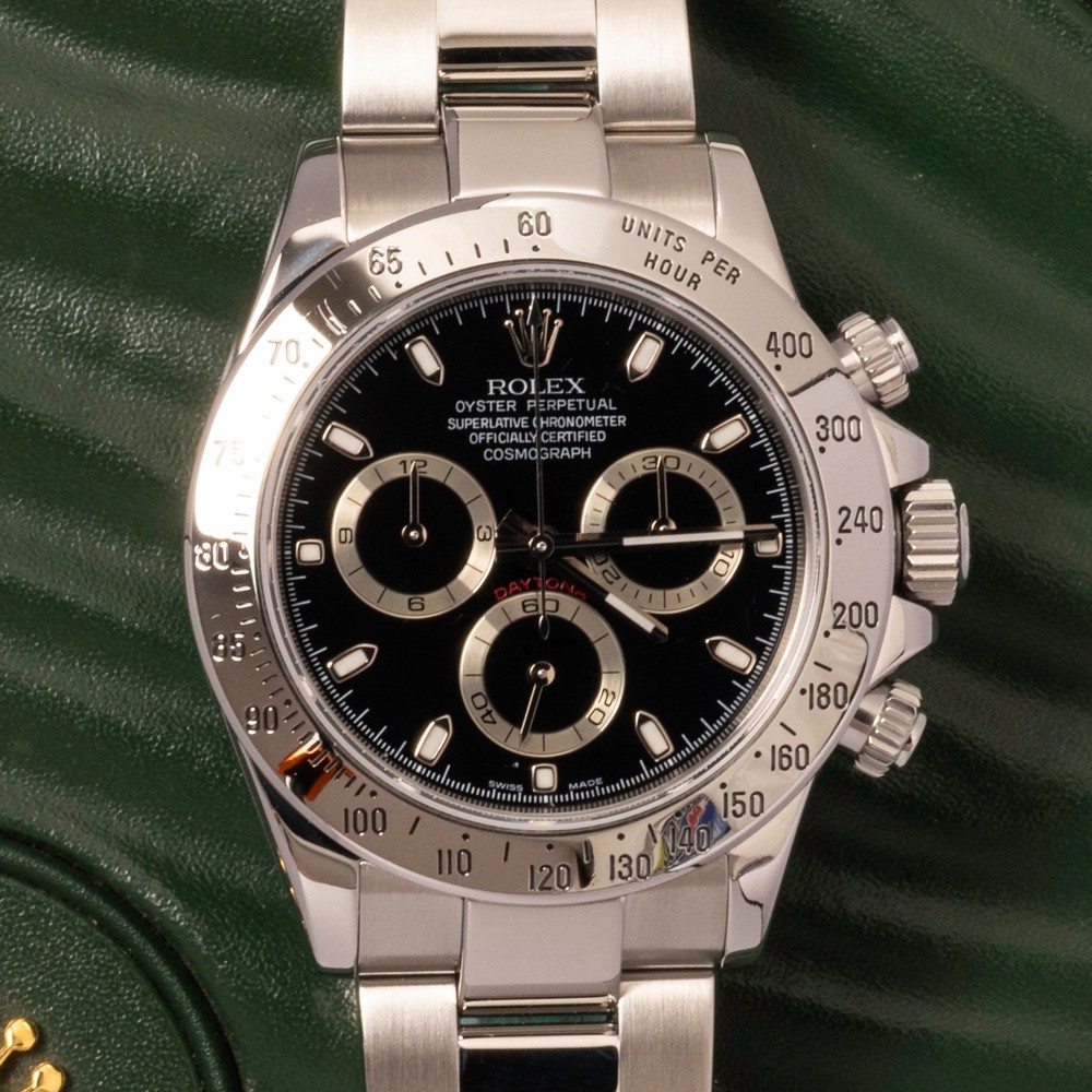 Rolex Cosmograph Daytona 116520 Black Dial September 2006