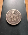 1859 INDIAN HEAD CENT/PENNY, FILLER COIN, FREE SHIPPING