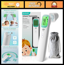 Digital Infrared Ear Thermometer for Kids Adults - Fast 1S Reading, Fever Alar
