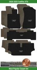 Custom Ultimat Carpet Mat Set for 2020-2025 Cadillac XT6 w/Logo (4 pieces) #33A