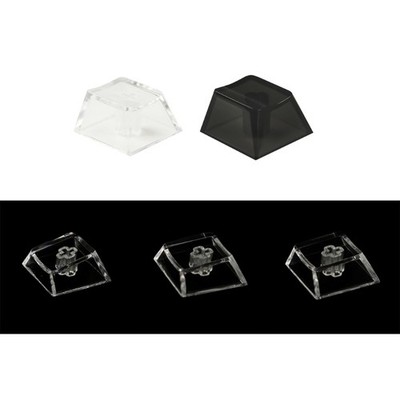 Ergonomic Design R4R3/R2 Height Clear Backlit Keycaps MX Structure Keycaps