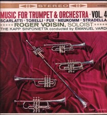 KC9070S Roger Voisin / Emanuel Vardi / Kapp Sinfonietta Music For Trumpet &
