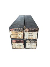 Lot of 4 Imperial Song Record Jazz Piano Rolls 1920s Freshie Ramona Roll em Girl