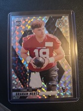 2025 Mosaic Graham Mertz Silver Mosaic Prizm Rookie RC #392- Texans