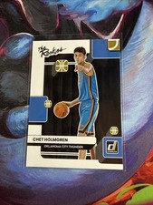 2022 Panini Donruss Chet Holmgren The Rookies  Insert #2 Thunder