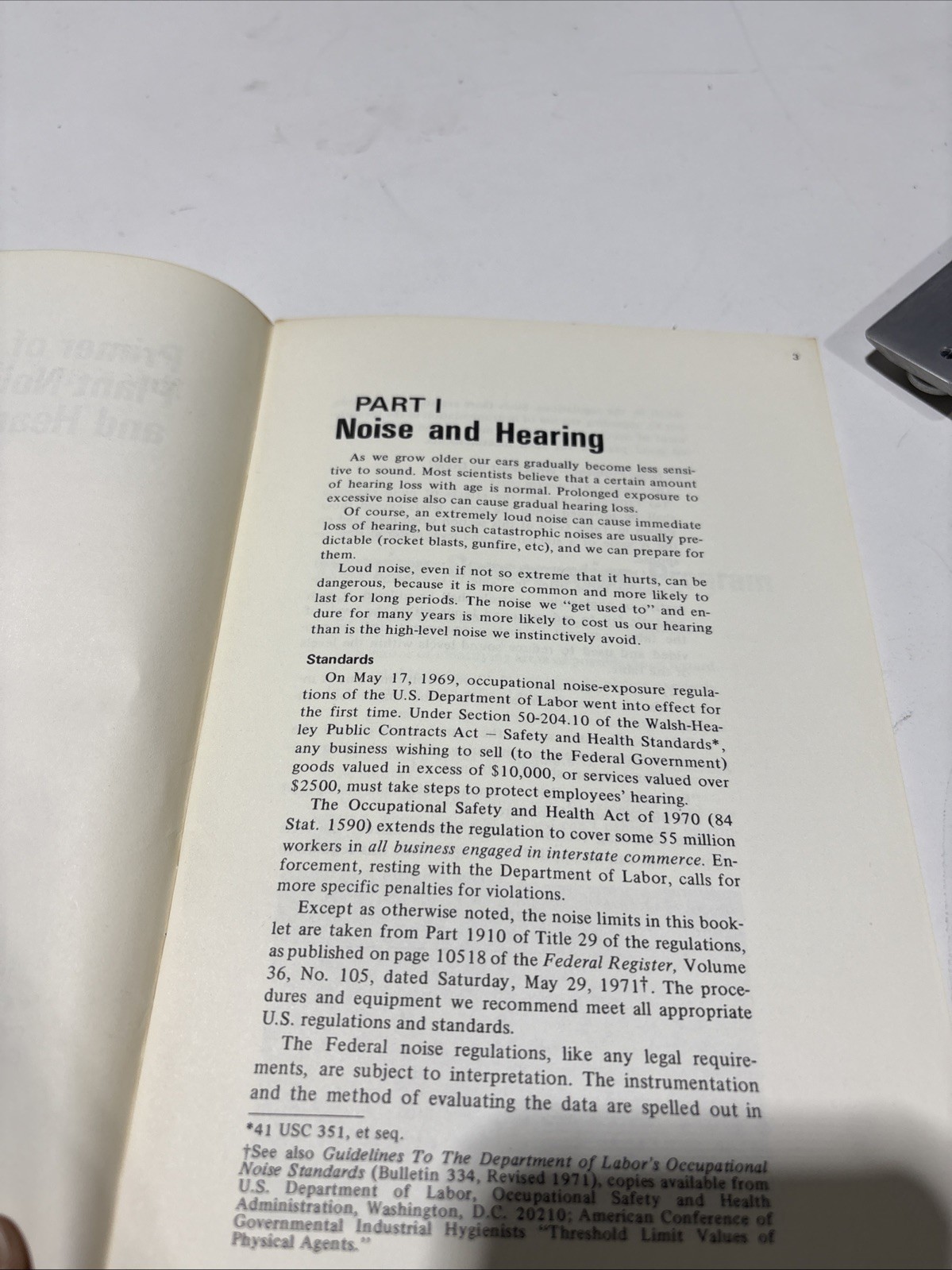 General Radio Company Primer Of Plant Noise Measurement & Hearing Testing 1971