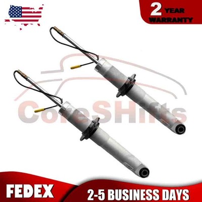 Pair Rear Shock Absorbers Adj. Height 218409 For Maserati Quattroporte 2003-2007
