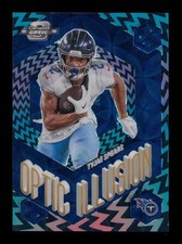 2024 Contenders Optic: Tyjae Spears Optic Illusion Ref /25 NM-MT OR BETTER