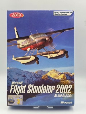 Microsoft - Flight Simulator 2002 (UK PC) (Clean Disc)'