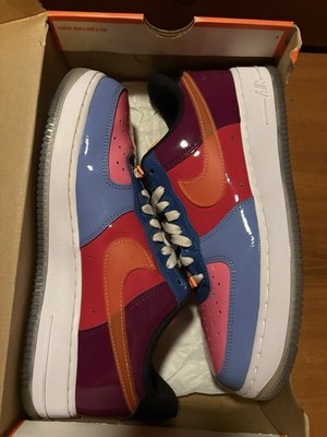 Nike x Undefeated Air Force 1 Low SP Men's Low Top Sneakers Multicolor No box