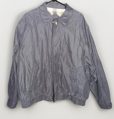 RBM Outdoor Collection Jacket Adult Extra Large Blue Plaid Line Poly Nylon Shell