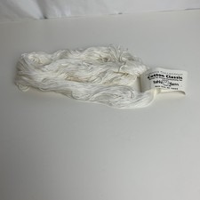 Tahki Yarn Ivory White 100 Mercerized Cotton Greece 1 Skein NWOT Knitting