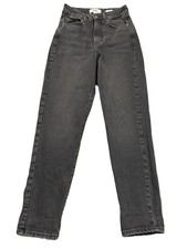 New Look Women�s Jeans Mom Fit Blue Mid Rise W26 Inside Leg 27 Size 10