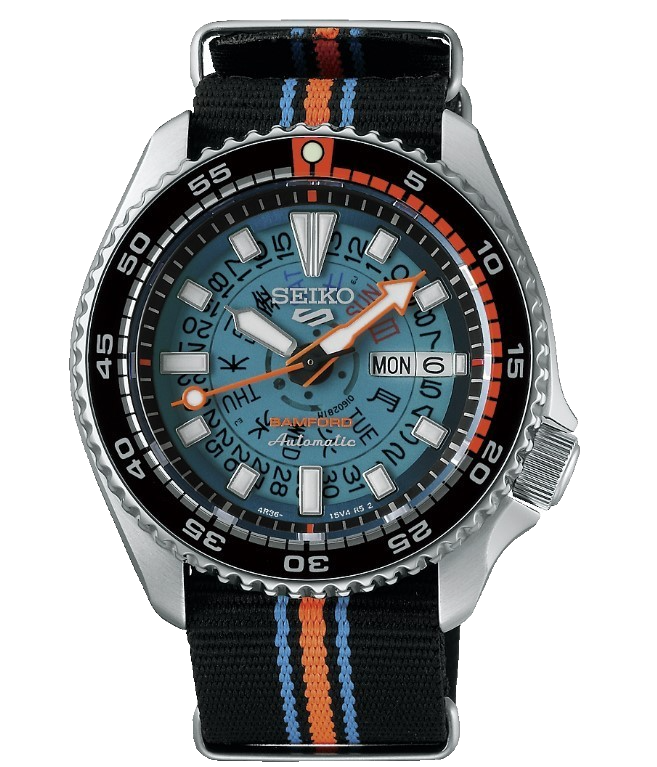Seiko 5 Sports x Bamford Limited NATO Strap Automatic Men's Watch