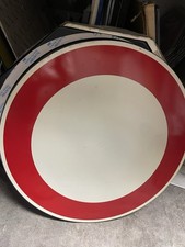 cartello stradale diam 90 cm Rifrangente DIVIETO DI TRANSITO