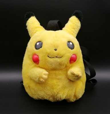 Pokemon Pikachu Nintendo Tomy Vintage Rucksack 25cm ca. 2000