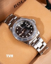 1984 Unpolished Rolex Submariner Date 40mm Ghost Bezel —  Ref. 16800