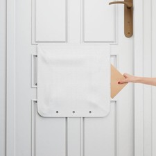 Letter Box Catcher White Post Catcher for Letterboxes Indoor No Screws