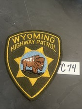 Wyoming Highway Patrol Patch - C74