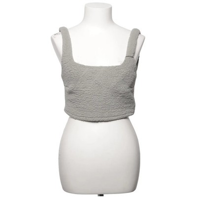 Gilly Hicks, Crop Top, Größe: S, Grau, Polyester, Plüsch, Damen #Vhg