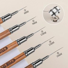 Nail Brush Wood Handle Gel Art Liner Drawing Lines Pen Gel Manicure Salon Tool