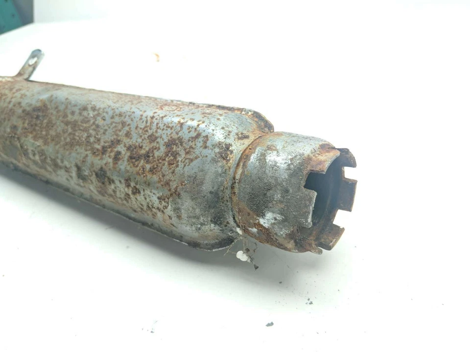 Silenciador de tubo de escape lateral cola de pez 57 BMW R51 R 51 Foto 3 de 4