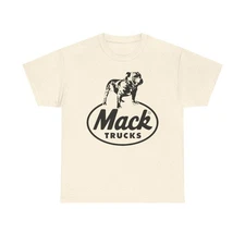 Mack Trucks Retro Graphic T Shirt NEW Unisex Heavy Cotton Tee