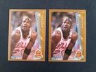 (2) Michael Jordan Fleer 92-93 Chicago Bulls Card NBA Award Winner MVP #246