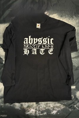 Abyssic Hate Vintage XL DSBm Lifelover Mayhem Bathory Aske Darkthrone Trist