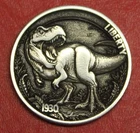 HOBO Buffalo Nickel T-Rex Real US Nickel