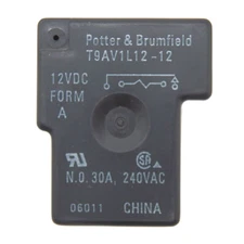 Potter & Brumfield T9AV1L12-12 30A 12VDC General Purpose PCB Relay