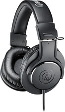Ath-M20X Professional Studio Monitor Headphones, Black