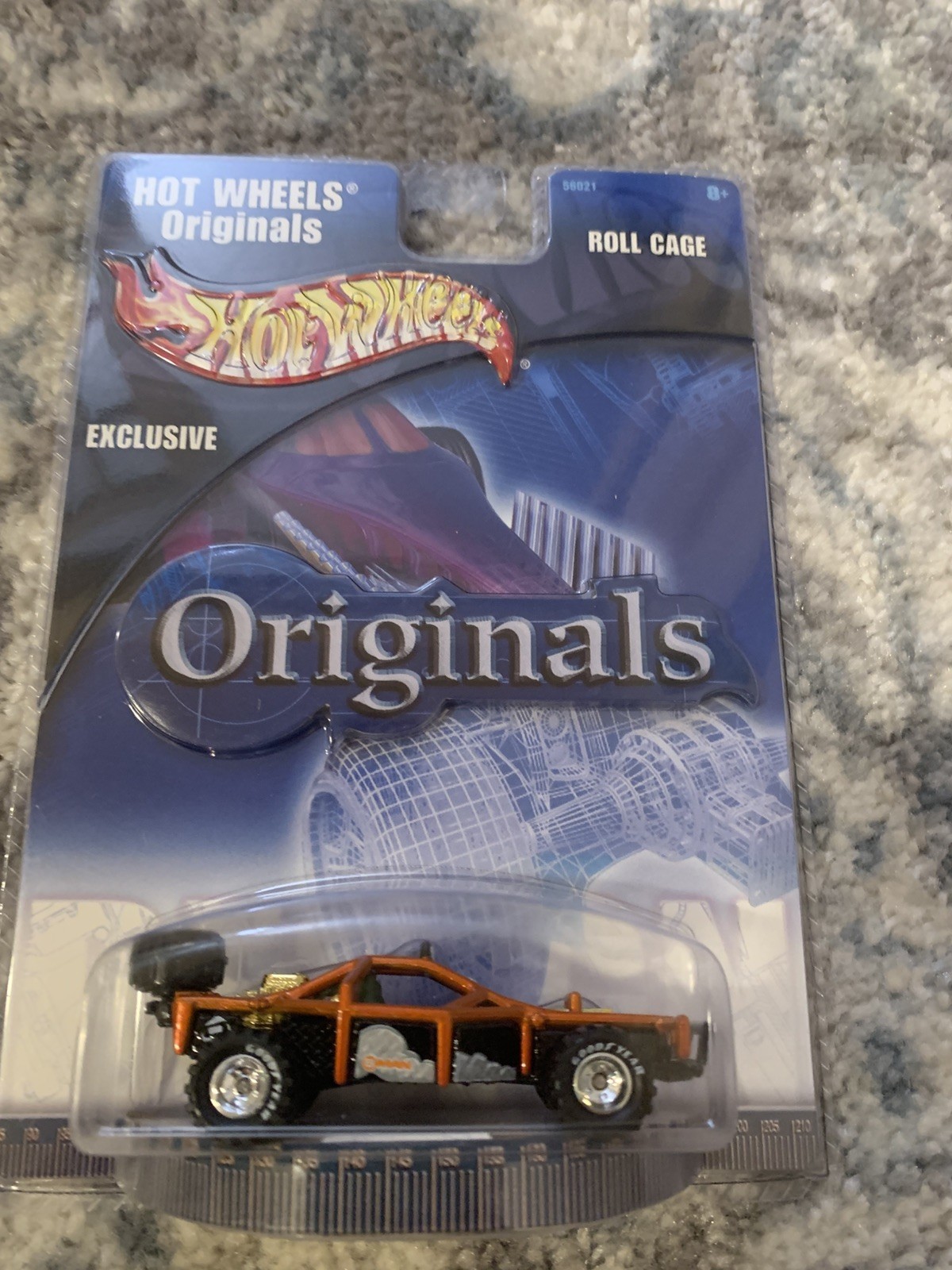 2001 Hot Wheels Originals Exclusive     ROLL CAGE  (OFF ROAD RAIL)