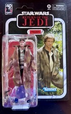 Star Wars Black Series Han Solo Endor 6  Figure 40th ROTJ 2023 Hasbro MOC LEIA