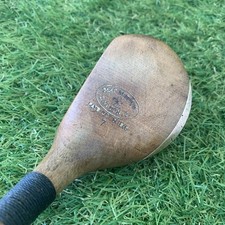 Antique MacGregor Spoon Patent Hickory Shaft RH 42.5" B4 17 1920 Stamp