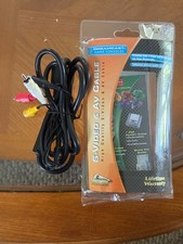 Sega Dreamcast S-VIDEO AV CABLES - Brand New UNUSED