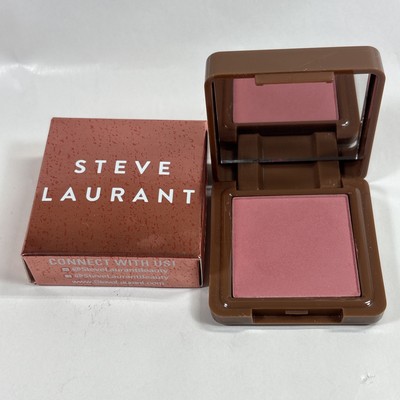 Steve Laurant Rose All Day Blush Cosmetic Compact Mirror 3.5g New