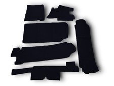 Kofferraum Teppichsatz Teppich f&uuml;r Mercedes Benz SL R107 W107 Schwarz