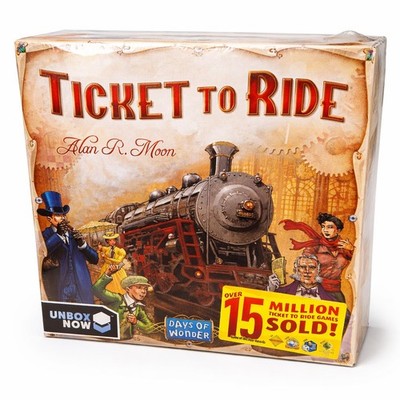 Ticket To Ride Board Game NEW Sealed Days of Wonder Family Strategy Game Fast Sh