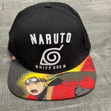 Naruto Shippuden Collection Bioworld Snapback Hat Uzumaki Brim Viz
