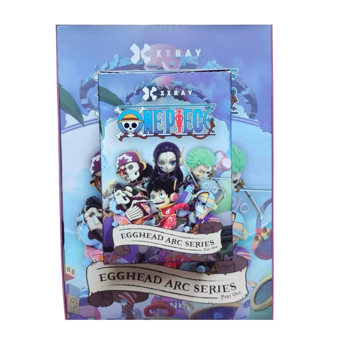 One Piece Mighty Jaxx X-Ray Egghead Arc Figure Set 7pcs incl