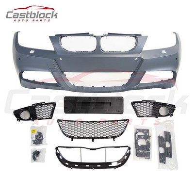 For 2009 2010 2011 2012 BMW 3-Series E90 E91 4dr M Tech Look Front