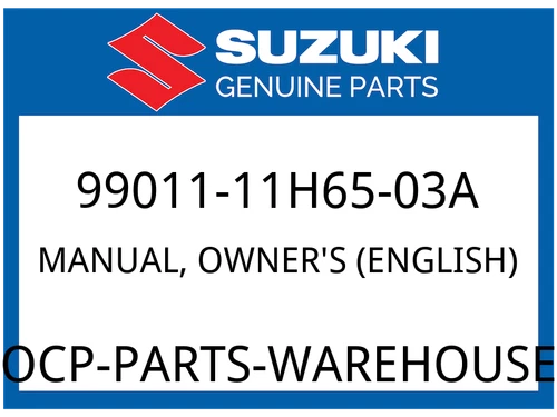 MANUAL, OWNERS (ENGLISH)