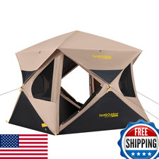 Fanttikoutdoor Alpha C4 Ultra Camping Tent 4 Person Pop Up Instant Cabin Setup