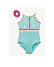 Justice Girls High Neck Leotard, Size XL